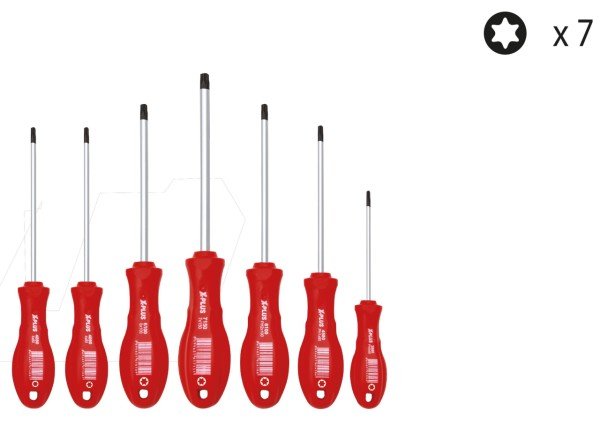 Cerpa Norm 7 Parça X-Plus Torx Tornavida Seti 1006 22 6700