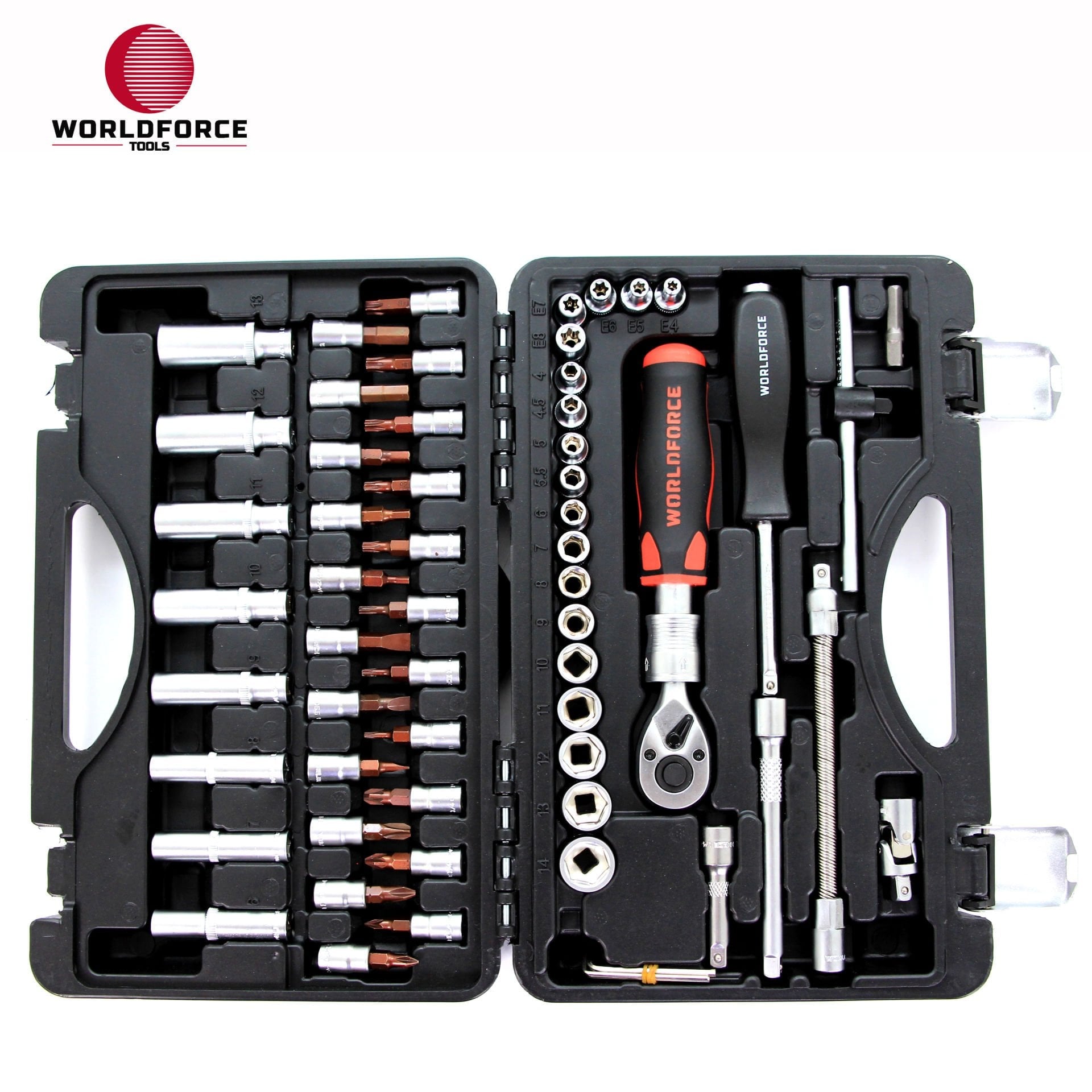 Lokma Takımı 60 Parça S-Ultra 1/4\'\' Uzatmalı Cırcır
