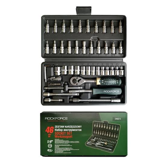 Rockforce 46 Parça Lokma Takımı 1/4''