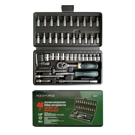 Rockforce 46 Parça Lokma Takımı 1/4''