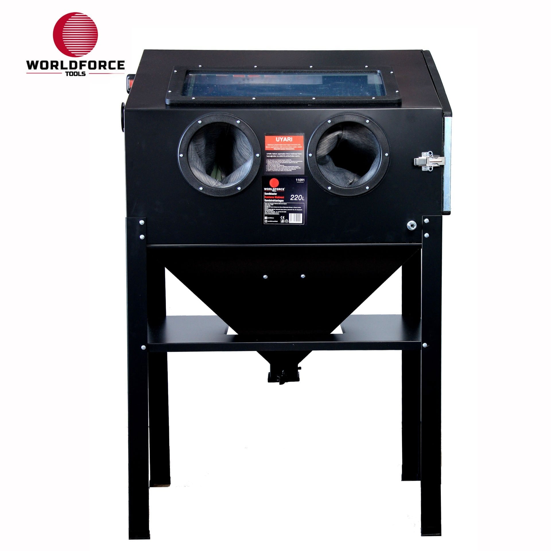 Kumlama Makinesi 220 Lİtre Kabinli