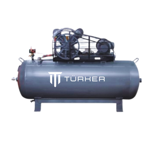 TÜRKER 200 LİTRE KOMPRESÖR 8 hp 220 volt