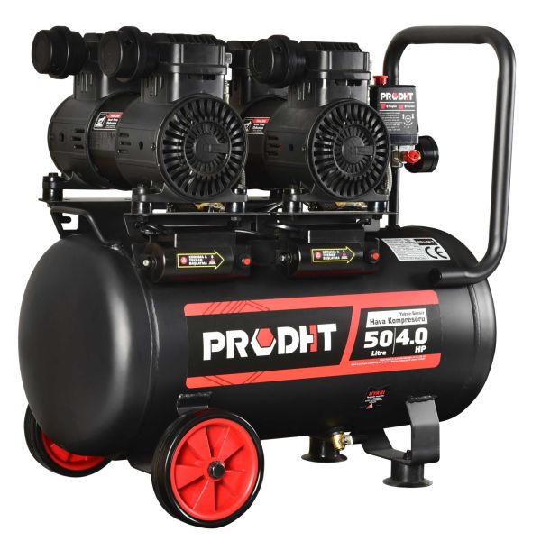 DHT 50L Hava Kompresörü Sessiz 1500W X 2 D17030050