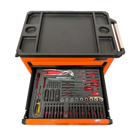 RICO 6 ÇEKMECELİ DOLU TAKIM ARABASI 285 PARÇA 025-TA0024