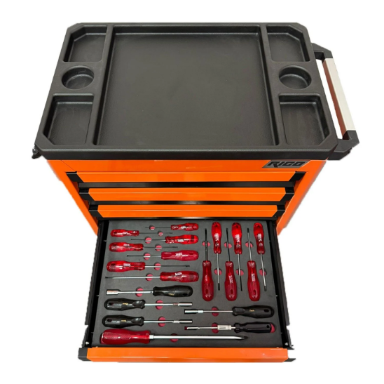 RICO 6 ÇEKMECELİ DOLU TAKIM ARABASI 285 PARÇA 025-TA0024