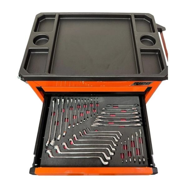 RICO 5 ÇEKMECELİ DOLU TAKIM ARABASI 185 PARÇA 025-TA0016