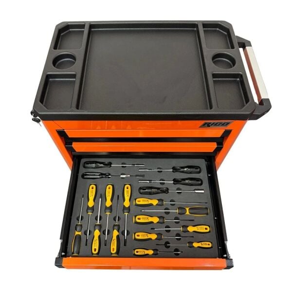 RICO 5 ÇEKMECELİ DOLU TAKIM ARABASI 185 PARÇA 025-TA0016