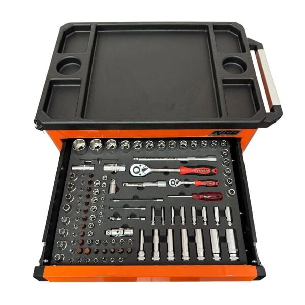 RICO 5 ÇEKMECELİ DOLU TAKIM ARABASI 185 PARÇA 025-TA0016