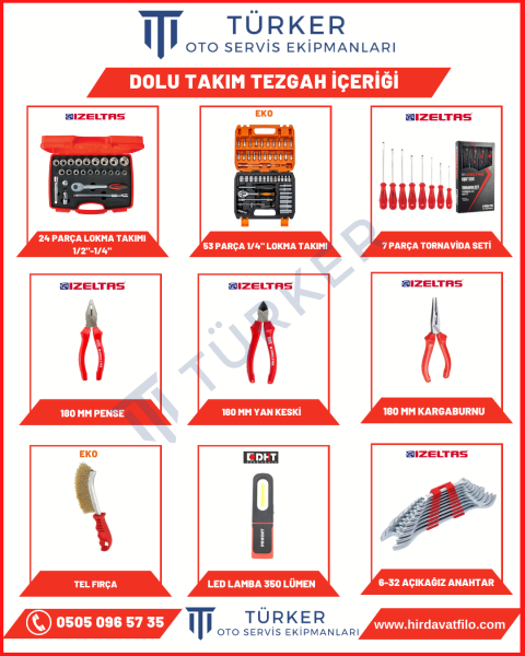 DOLU TAKIM TEZGAHI 2 METRE TEZGAH