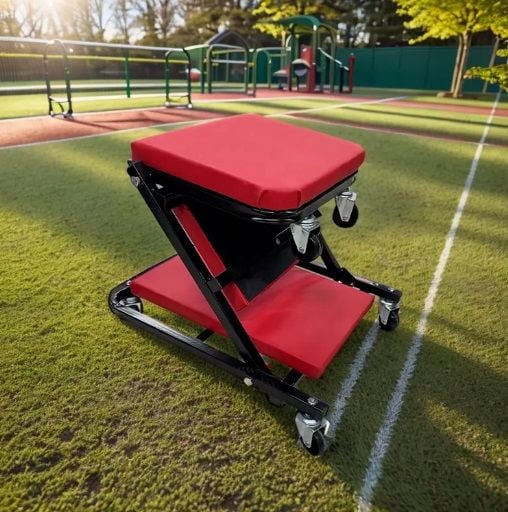 40'' Tabureli Tekerlekli Tamirci Kızağı (Araç Altı Yatma Tahtası)