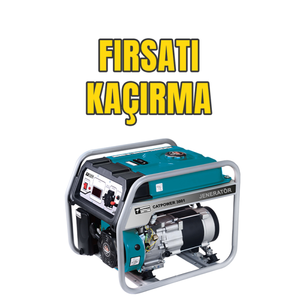 CATPOWER CATPOWER-3001-JENERATÖR BENZİNLİ 3.0 KWA K-CAT3001-NET