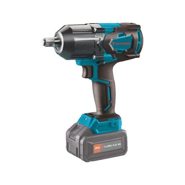 CATPOWER KÖMÜRSÜZ AKÜLÜ SOMUN SIKMA 1/2'' 20V Lİ-İON 2.0Ah /4.0Ah CAT4123