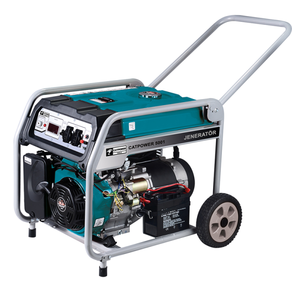 CATPOWER BENZİNLİ JENERATÖR MARŞLI 15 HP 5.5KWA K-CAT5001-NET