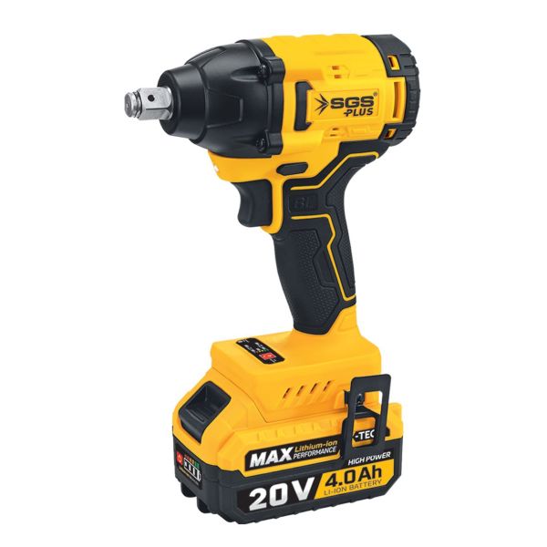SGS DARBELİ SOMUN SIKMA SETİ 330 Nm Tork 20V 1/2” 2*4.0Ah (KÖMÜRSÜZ MOTOR) SGS5502