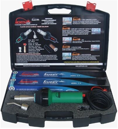 Plastik Tampon Tamir Kaynak Makinesi seti 1600 watt