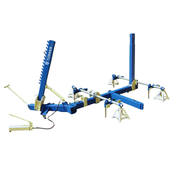 Oto Kaporta Şase Çektirme Tezgahı-Şase Dozeri-Universal Dönerli