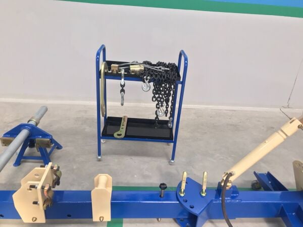 Oto Kaporta Şase Çektirme Tezgahı-Şase Dozeri-Universal Dönerli