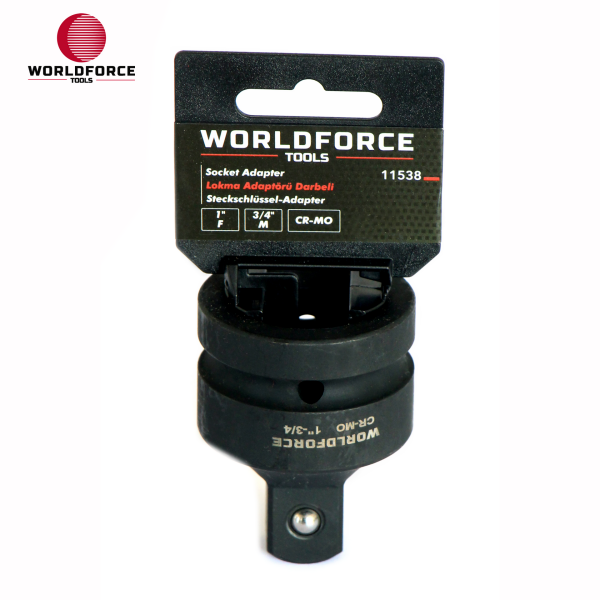Lokma Adaptörü Darbeli 1\'\'(F) x 3/4\'\'(M) CRMO