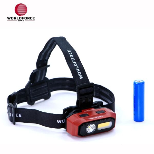 Şarjlı Kafa Lambası SST40+COB Ledli 800 Lm (2200 mAh)